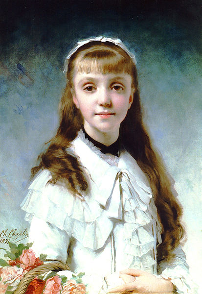 Portrait of a young girl